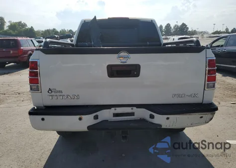 2015 Nissan Titan S из США, поврежденный, VIN 1N6AA0ECXFN500079